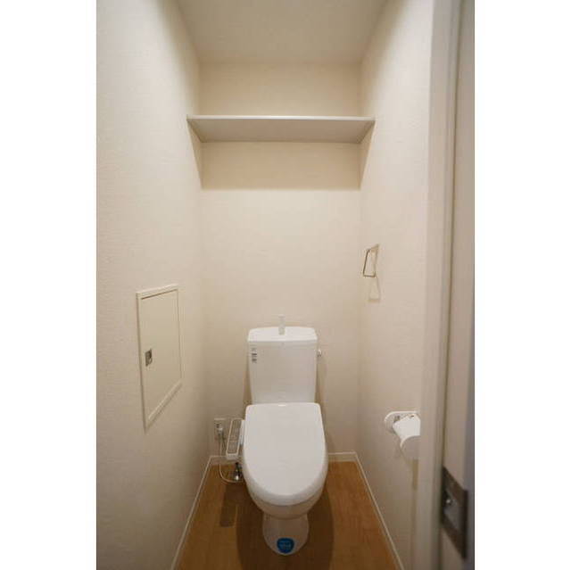 快適な多機能便座がついています