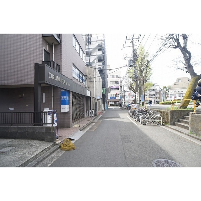 前面道路です。