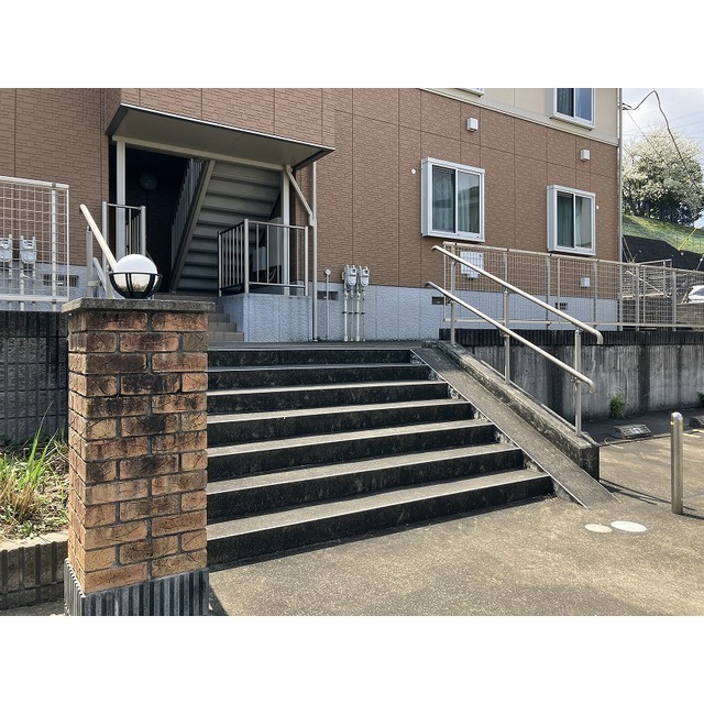 オシャレな建物入口♪