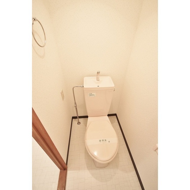 温水洗浄便座入居時設置します