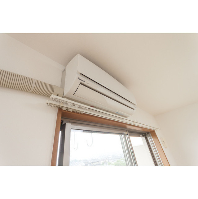 リビングにエアコン付き☆