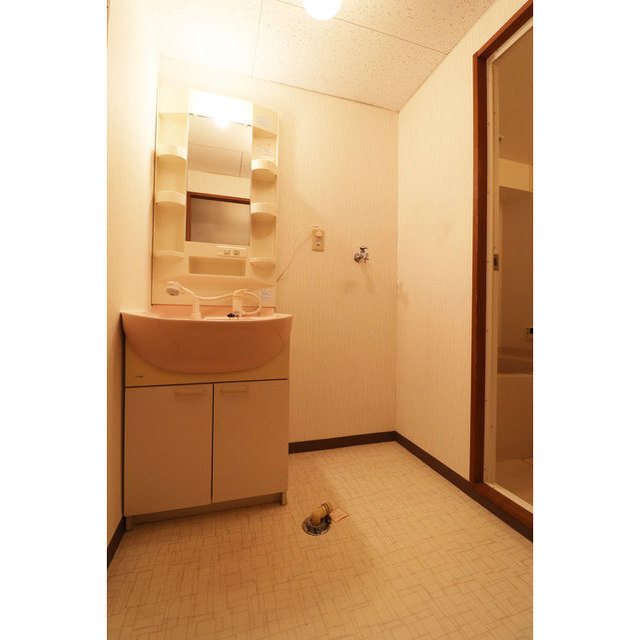 シャワー付洗面化粧台