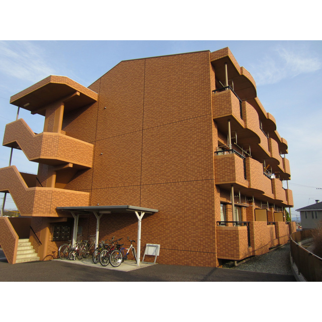建物北西側