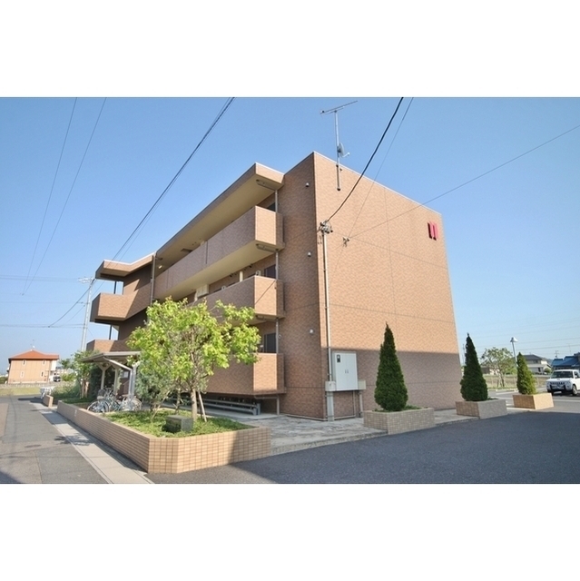 建物北側