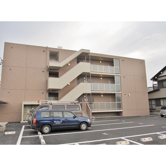 建物北側