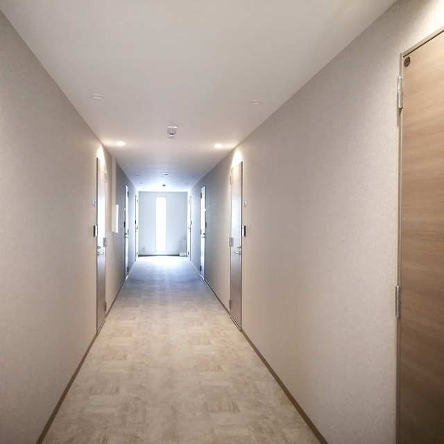 内廊下タイプ共用通路