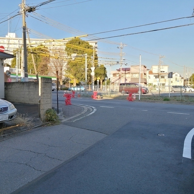 前面道路