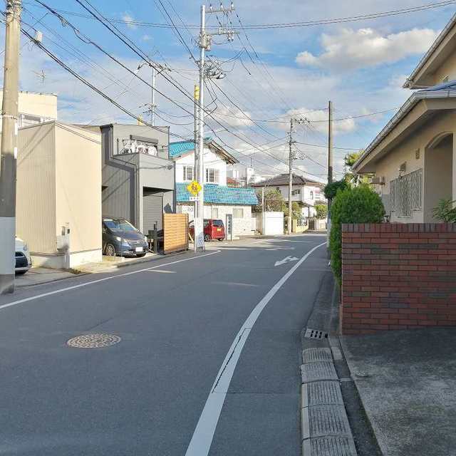 前面道路