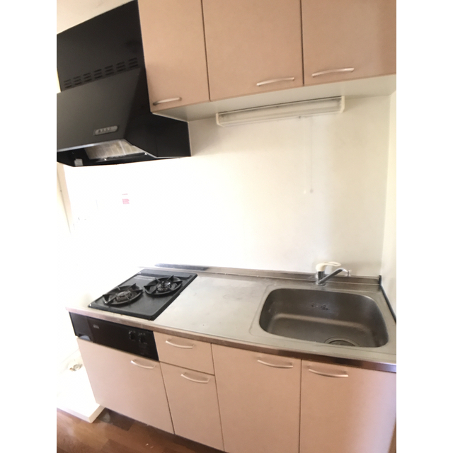 システムキッチン（2口ガスコンロ）
