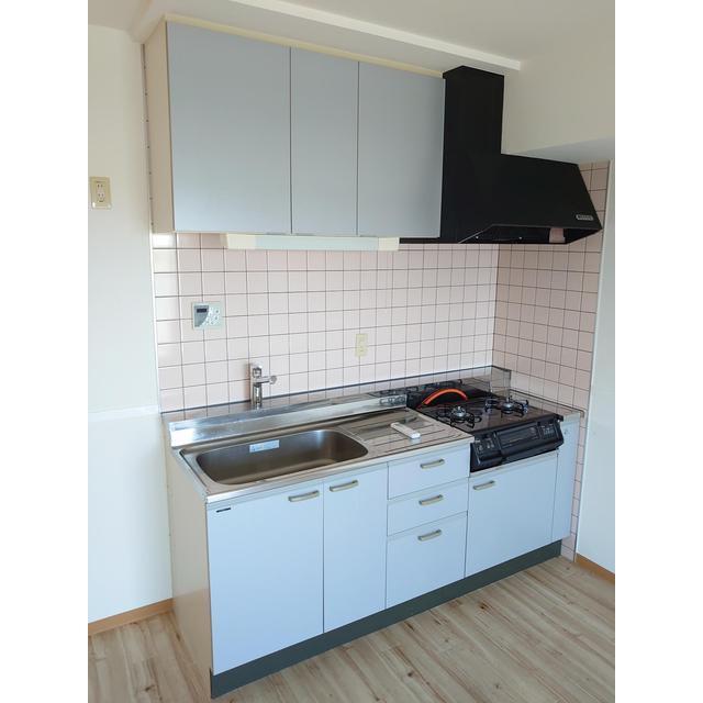 ２口ガスコンロ付