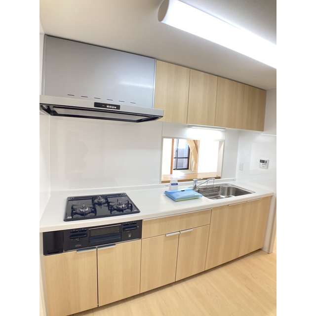 システムキッチン(3口コンログリル付)