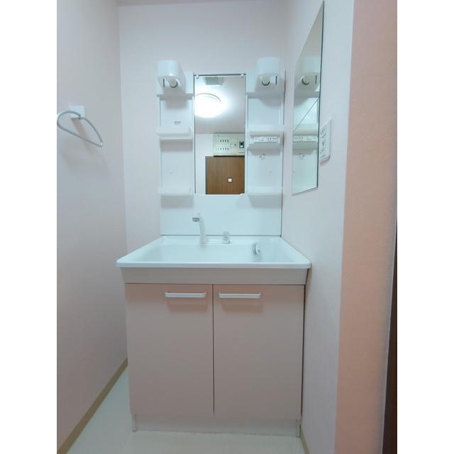 シャワー付洗面化粧台