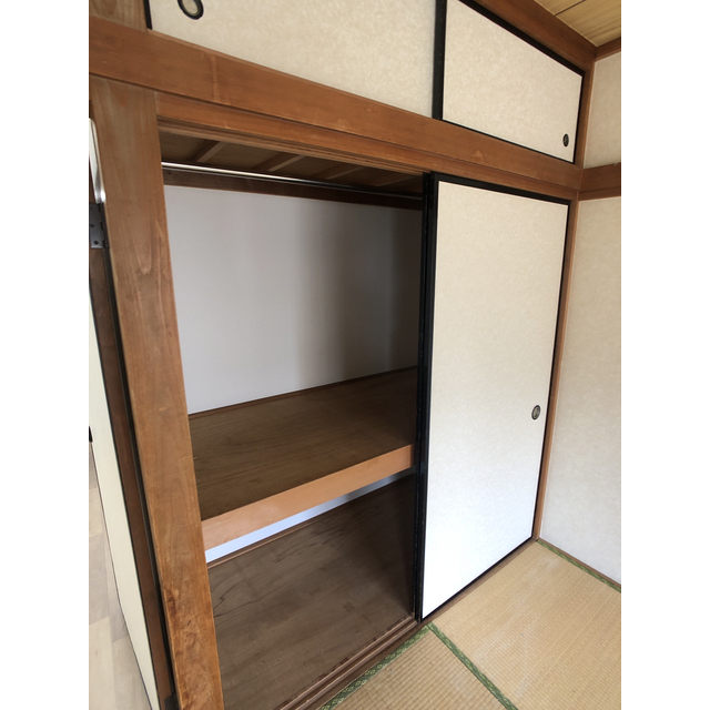 ハンガーパイプ付