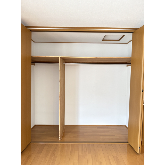 大容量クローゼット