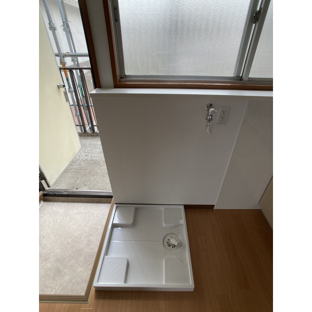 室内洗濯機置き場