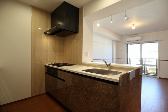 ガス3口・グリル付