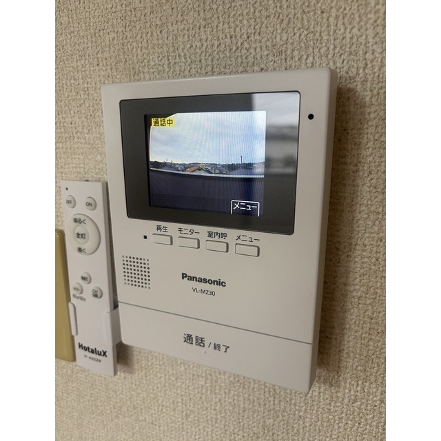 モニター付きインターホン