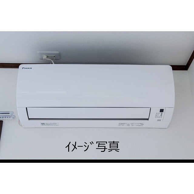 DKにエアコン設置